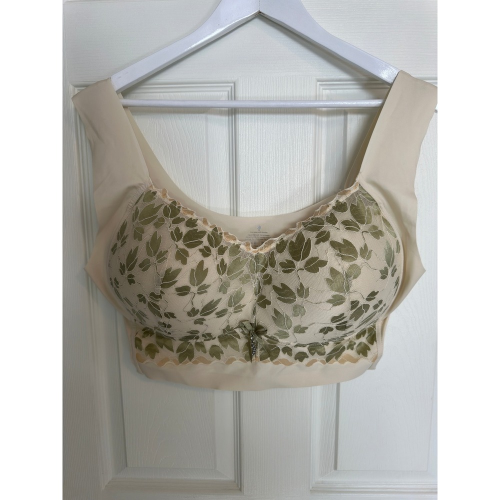 Senobra Comfort‎ Lace Trim Bra Full Coverage Women's 5XL